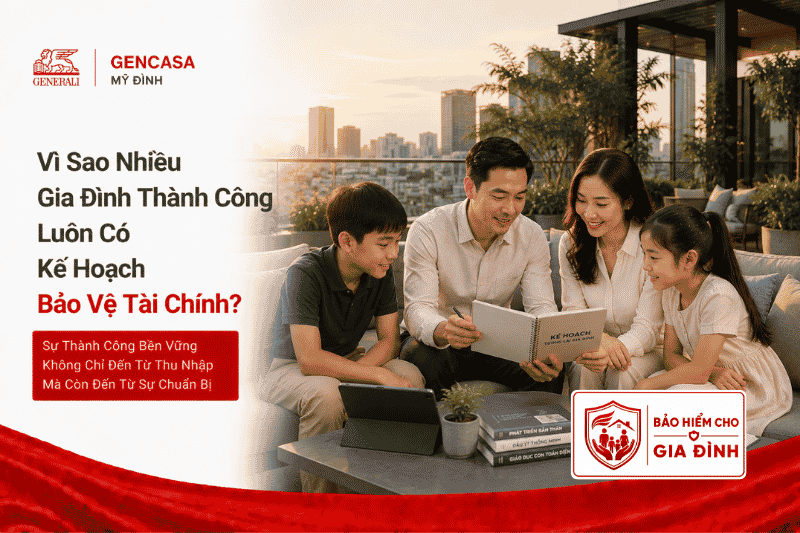 Vì Sao Nhiều Gia Đình Thành Công Luôn Có Kế Hoạch Bảo Vệ Tài Chính?