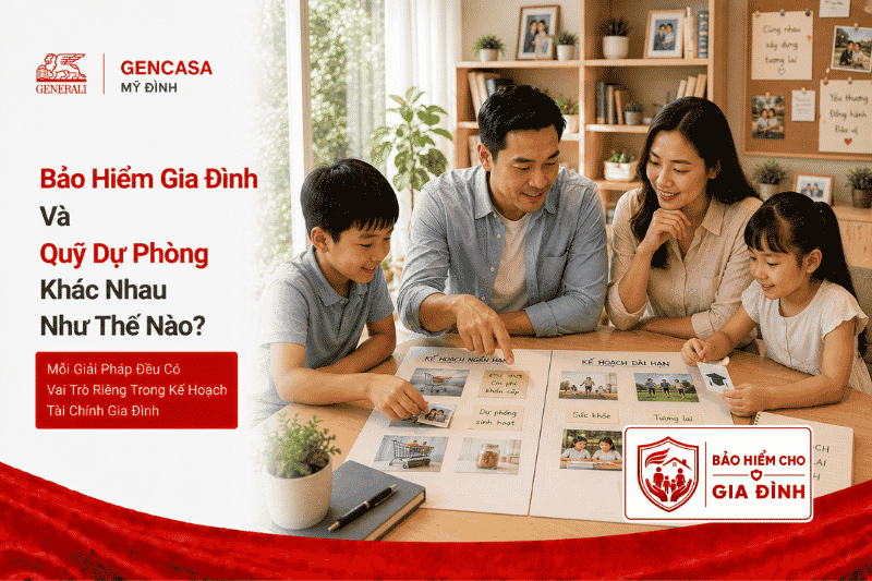 Bảo Hiểm Gia Đình Và Quỹ Dự Phòng Khác Nhau Như Thế Nào?