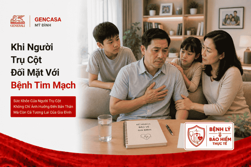 Khi Người Trụ Cột Đối Mặt Với Bệnh Tim Mạch