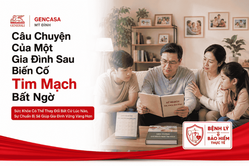 Câu Chuyện Của Một Gia Đình Sau Biến Cố Tim Mạch Bất Ngờ