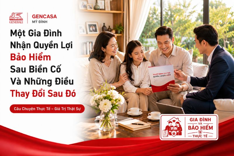 Một Gia Đình Nhận Quyền Lợi Bảo Hiểm Sau Biến Cố Và Những Điều Thay Đổi Sau Đó