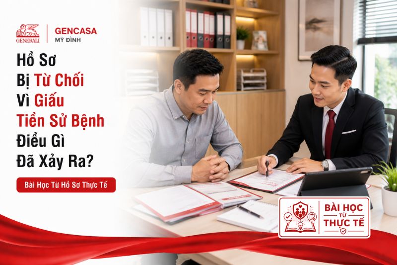 Hồ Sơ Bị Từ Chối Vì Giấu Tiền Sử Bệnh – Điều Gì Đã Xảy Ra?