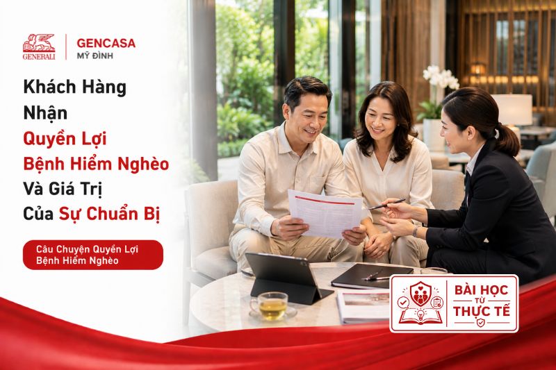 Khách Hàng Nhận Quyền Lợi Bệnh Hiểm Nghèo Và Giá Trị Của Sự Chuẩn Bị
