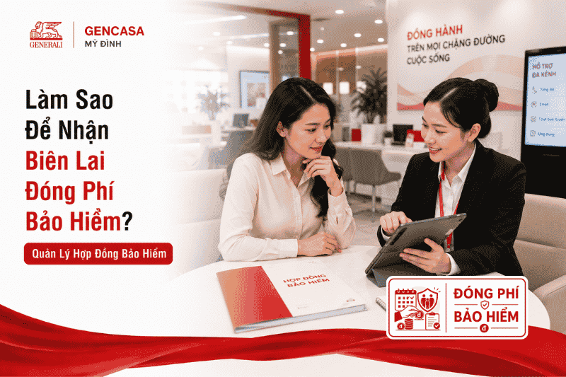 Làm Sao Để Nhận Biên Lai Đóng Phí Bảo Hiểm?