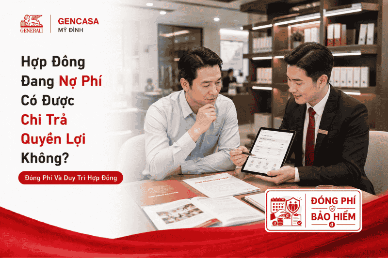 Hợp Đồng Đang Nợ Phí Có Được Chi Trả Quyền Lợi Không?