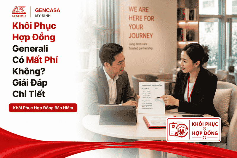 Khôi Phục Hợp Đồng Generali Có Mất Phí Không? Giải Đáp Chi Tiết 2026