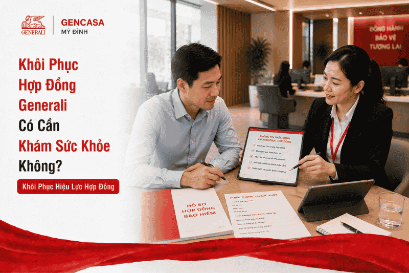 Khôi Phục Hợp Đồng Generali Có Cần Khám Sức Khỏe Không? Giải Đáp 2026