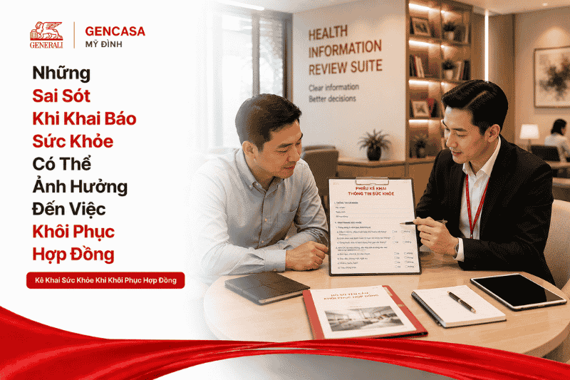 Những Sai Sót Khi Khai Báo Sức Khỏe Có Thể Ảnh Hưởng Đến Việc Khôi Phục Hợp Đồng