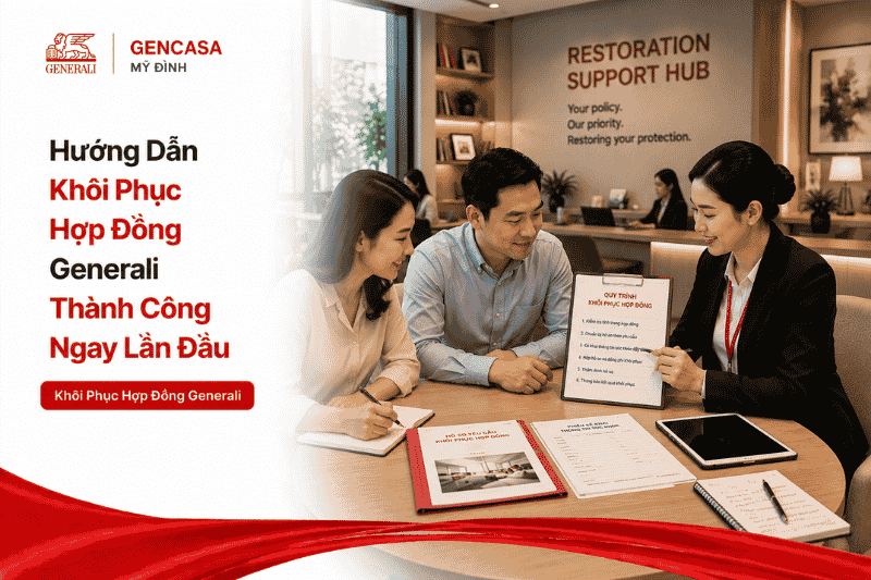 Hướng Dẫn Khôi Phục Hợp Đồng Generali Thành Công Ngay Lần Đầu 2026