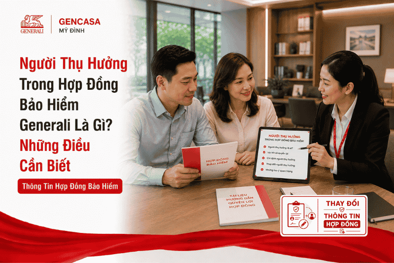 Người Thụ Hưởng Trong Hợp Đồng Bảo Hiểm Generali Là Gì? Những Điều Cần Biết 2026