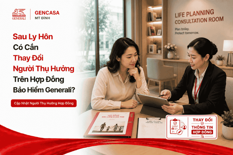 Sau Ly Hôn Có Cần Thay Đổi Người Thụ Hưởng Trên Hợp Đồng Bảo Hiểm Generali?