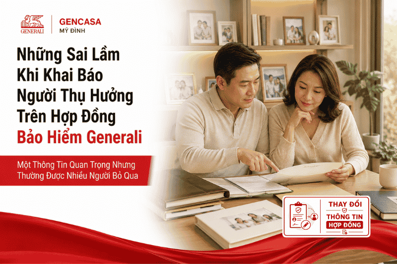 Những Sai Lầm Khi Khai Báo Người Thụ Hưởng Trên Hợp Đồng Bảo Hiểm Generali
