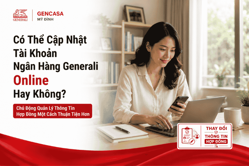 Có Thể Cập Nhật Tài Khoản Ngân Hàng Generali Online Hay Không?
