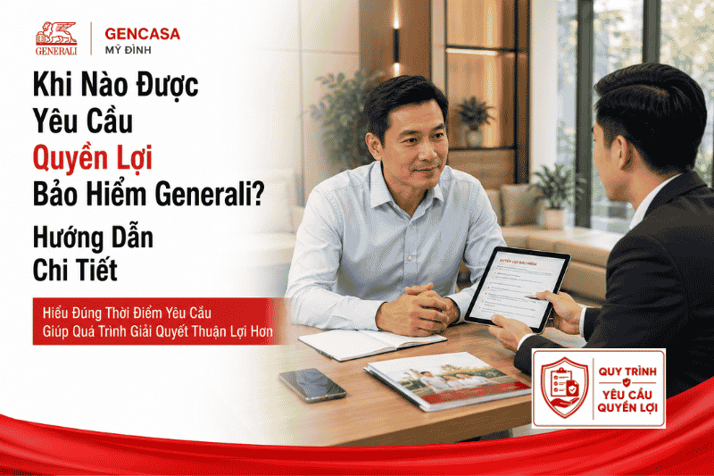 Khi Nào Được Yêu Cầu Quyền Lợi Bảo Hiểm Generali? Hướng Dẫn Chi Tiết 2026