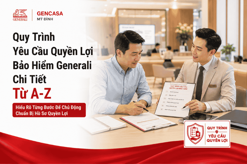 Quy Trình Yêu Cầu Quyền Lợi Bảo Hiểm Generali Chi Tiết Từ A-Z Năm 2026