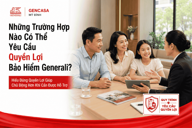 Những Trường Hợp Nào Có Thể Yêu Cầu Quyền Lợi Bảo Hiểm Generali?