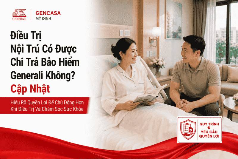 Điều Trị Nội Trú Có Được Chi Trả Bảo Hiểm Generali Không? Cập Nhật 2026
