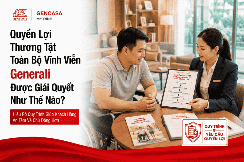 Quyền Lợi Thương Tật Toàn Bộ Vĩnh Viễn Generali Được Giải Quyết Như Thế Nào?