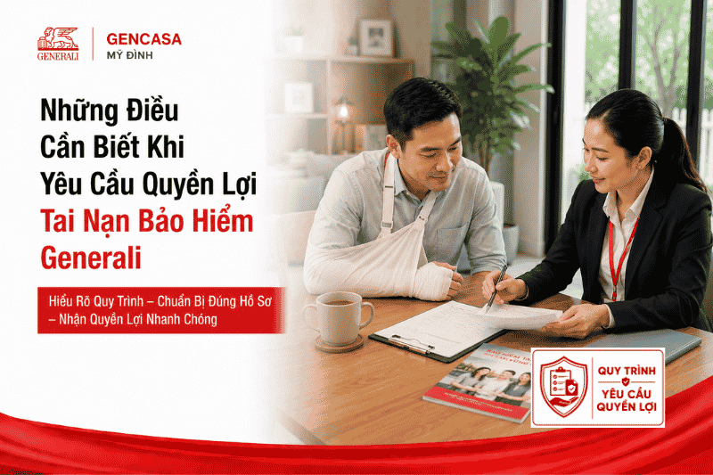 Những Điều Cần Biết Khi Yêu Cầu Quyền Lợi Tai Nạn Bảo Hiểm Generali
