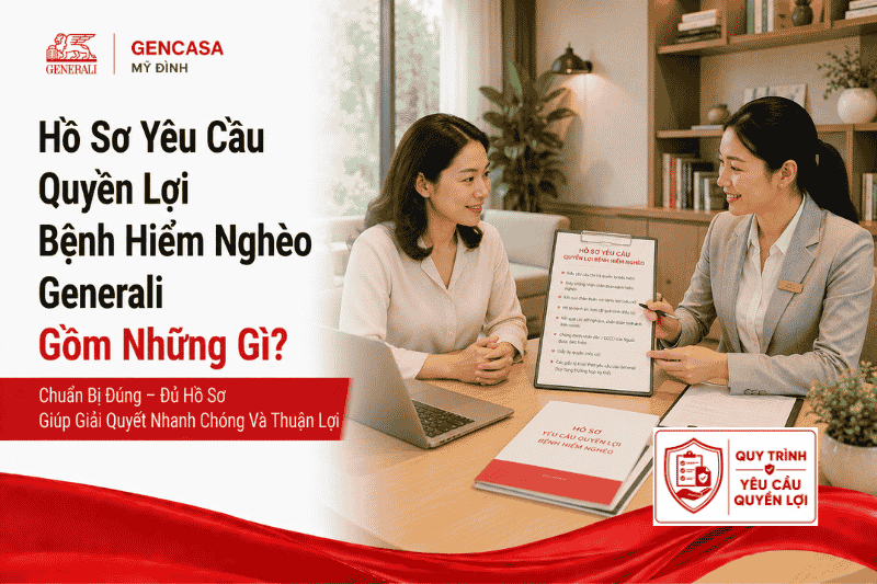 Hồ Sơ Yêu Cầu Quyền Lợi Bệnh Hiểm Nghèo Generali Gồm Những Gì?