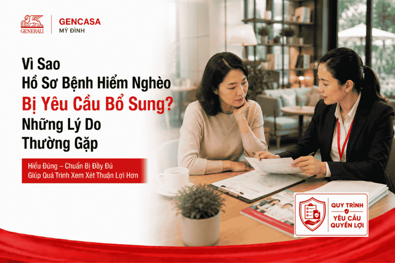 Vì Sao Hồ Sơ Bệnh Hiểm Nghèo Bị Yêu Cầu Bổ Sung? Những Lý Do Thường Gặp