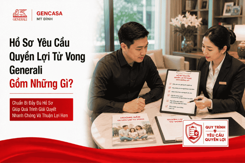 Hồ Sơ Yêu Cầu Quyền Lợi Tử Vong Generali Gồm Những Gì? Hướng Dẫn 2026