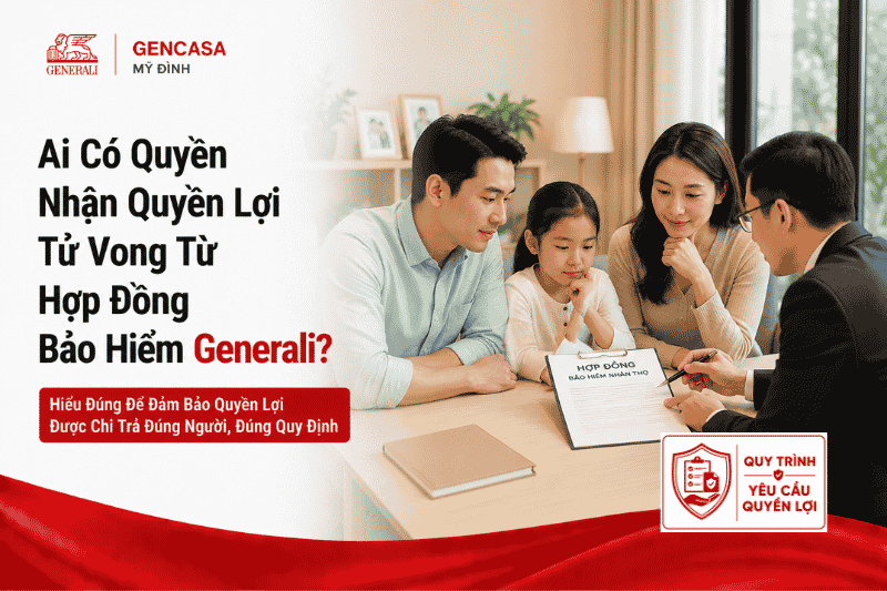 Ai Có Quyền Nhận Quyền Lợi Tử Vong Từ Hợp Đồng Bảo Hiểm Generali?