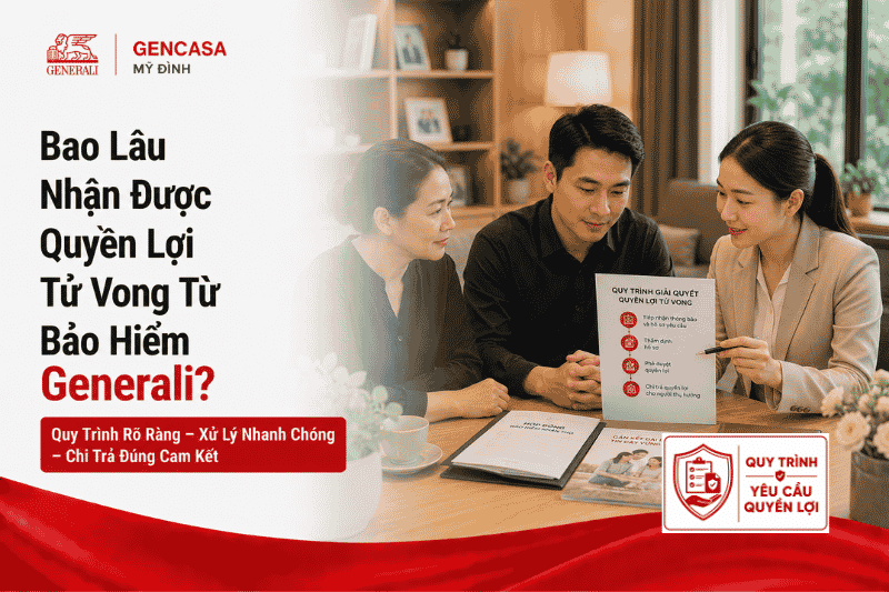 Bao Lâu Nhận Được Quyền Lợi Tử Vong Từ Bảo Hiểm Generali?