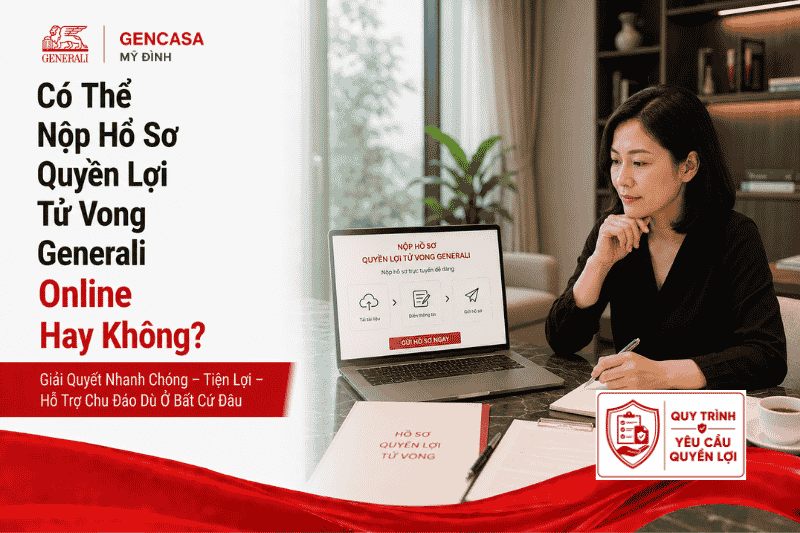 Có Thể Nộp Hồ Sơ Quyền Lợi Tử Vong Generali Online Hay Không?
