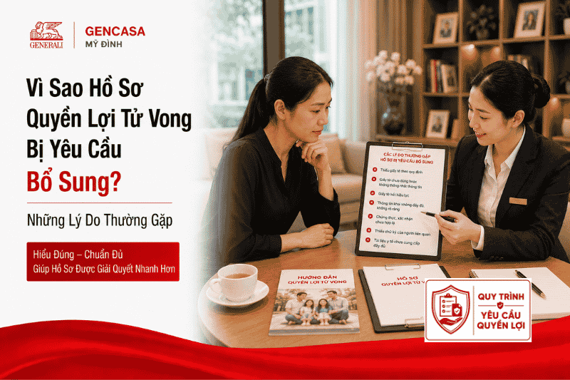 Vì Sao Hồ Sơ Quyền Lợi Tử Vong Bị Yêu Cầu Bổ Sung? Những Lý Do Thường Gặp