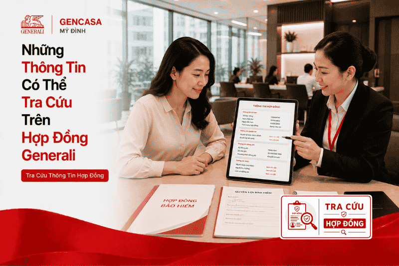 Những Thông Tin Có Thể Tra Cứu Trên Hợp Đồng Generali