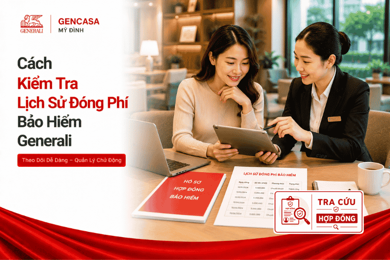 Cách Kiểm Tra Lịch Sử Đóng Phí Bảo Hiểm Generali