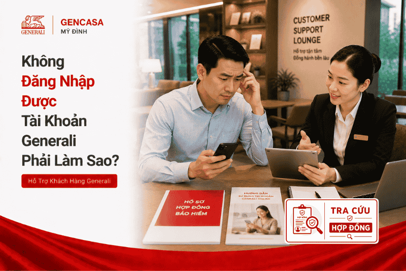 Không Đăng Nhập Được Tài Khoản Generali Phải Làm Sao?