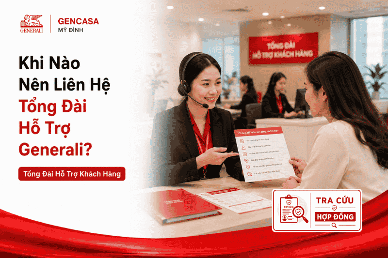 Khi Nào Nên Liên Hệ Tổng Đài Hỗ Trợ Generali?