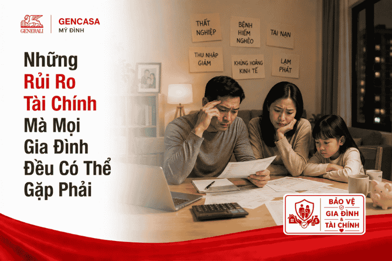 Những Rủi Ro Tài Chính Mà Mọi Gia Đình Đều Có Thể Gặp Phải