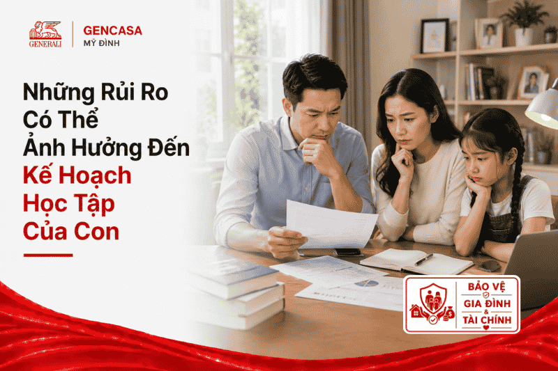 Những Rủi Ro Có Thể Ảnh Hưởng Đến Kế Hoạch Học Tập Của Con