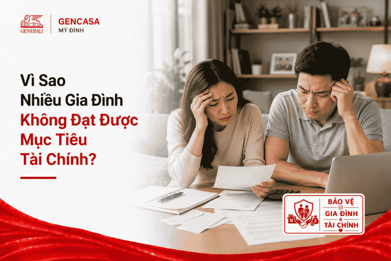 Vì Sao Nhiều Gia Đình Không Đạt Được Mục Tiêu Tài Chính?