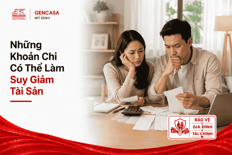 Những Khoản Chi Có Thể Làm Suy Giảm Tài Sản