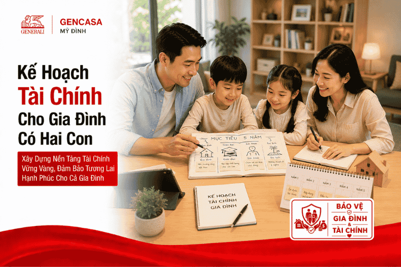 Kế Hoạch Tài Chính Cho Gia Đình Có Hai Con