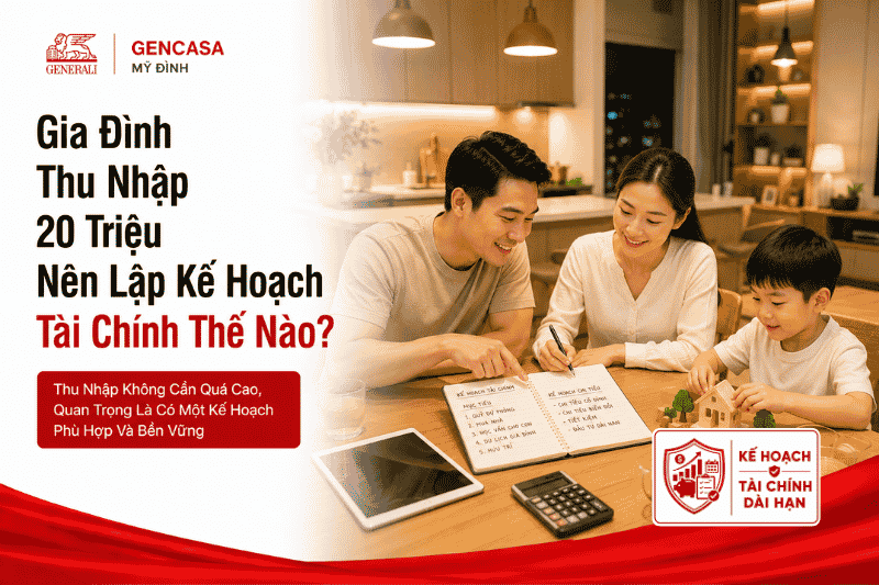 Gia Đình Thu Nhập 20 Triệu Nên Lập Kế Hoạch Tài Chính Thế Nào?