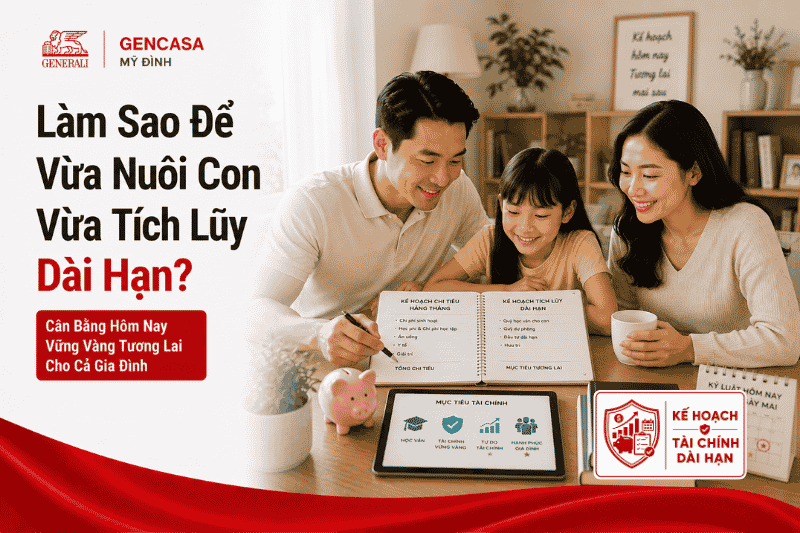 Làm Sao Để Vừa Nuôi Con Vừa Tích Lũy Dài Hạn?