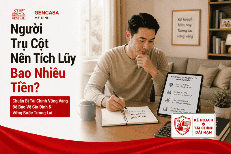 Người Trụ Cột Nên Tích Lũy Bao Nhiêu Tiền?