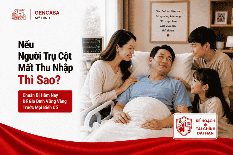 Nếu Người Trụ Cột Mất Thu Nhập Thì Sao?