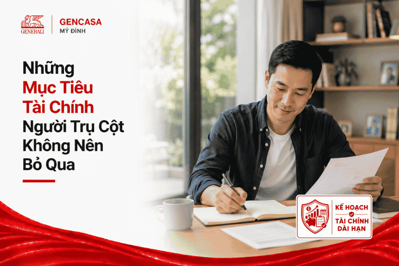Những Mục Tiêu Tài Chính Người Trụ Cột Không Nên Bỏ Qua