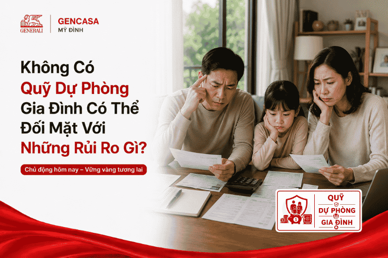Không Có Quỹ Dự Phòng Gia Đình Có Thể Đối Mặt Với Những Rủi Ro Gì?