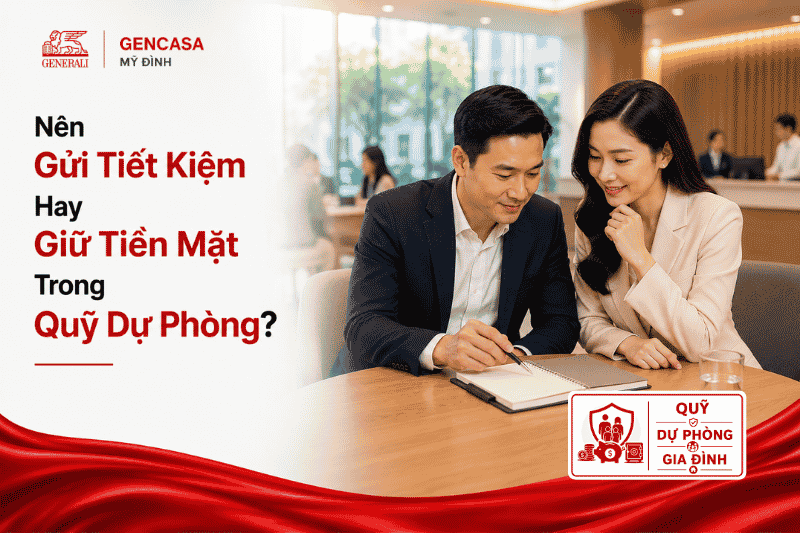 Nên Gửi Tiết Kiệm Hay Giữ Tiền Mặt Trong Quỹ Dự Phòng?