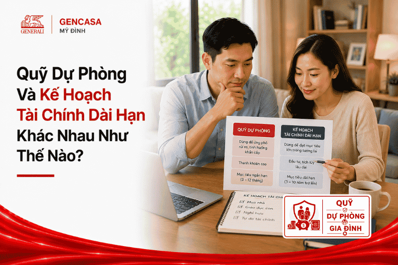 Quỹ Dự Phòng Và Kế Hoạch Tài Chính Dài Hạn Khác Nhau Như Thế Nào?