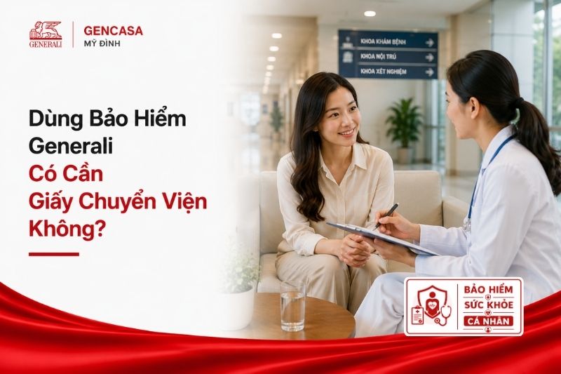 Dùng Bảo Hiểm Generali Có Cần Giấy Chuyển Viện Không?