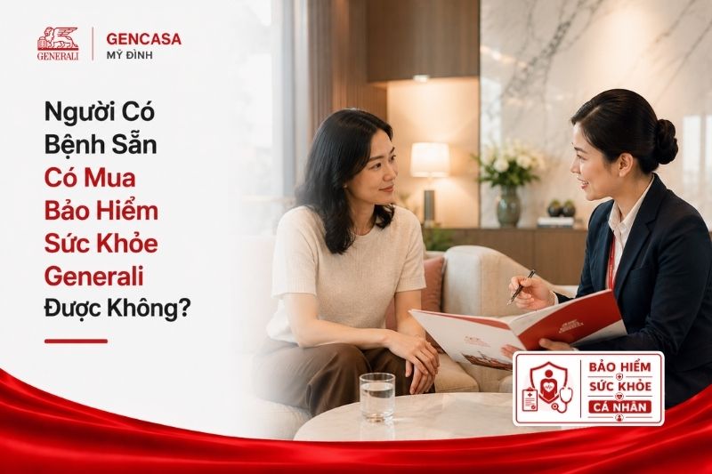 Người Có Bệnh Sẵn Có Mua Bảo Hiểm Sức Khỏe Generali Được Không?