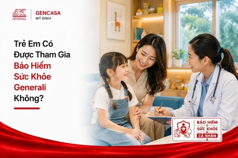 Trẻ Em Có Được Tham Gia Bảo Hiểm Sức Khỏe Generali Không?